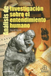 ANALISIS DE INVESTIGACION SOBRE EL ENTENDIMIENTO HUMANO